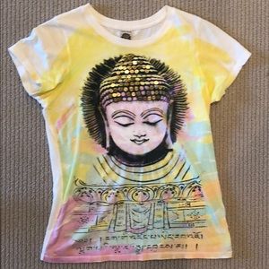 Lucky Brand Embellished Graphic Tee